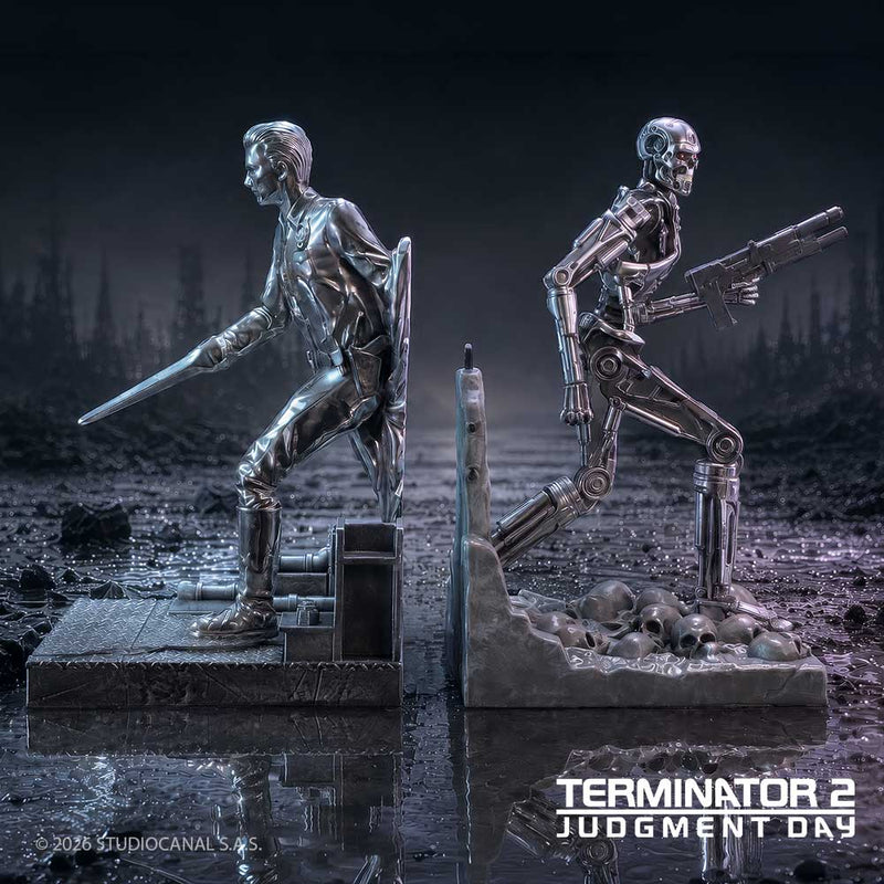 Nemesis Now Terminator T-1000 vs T-800 bogstøtter