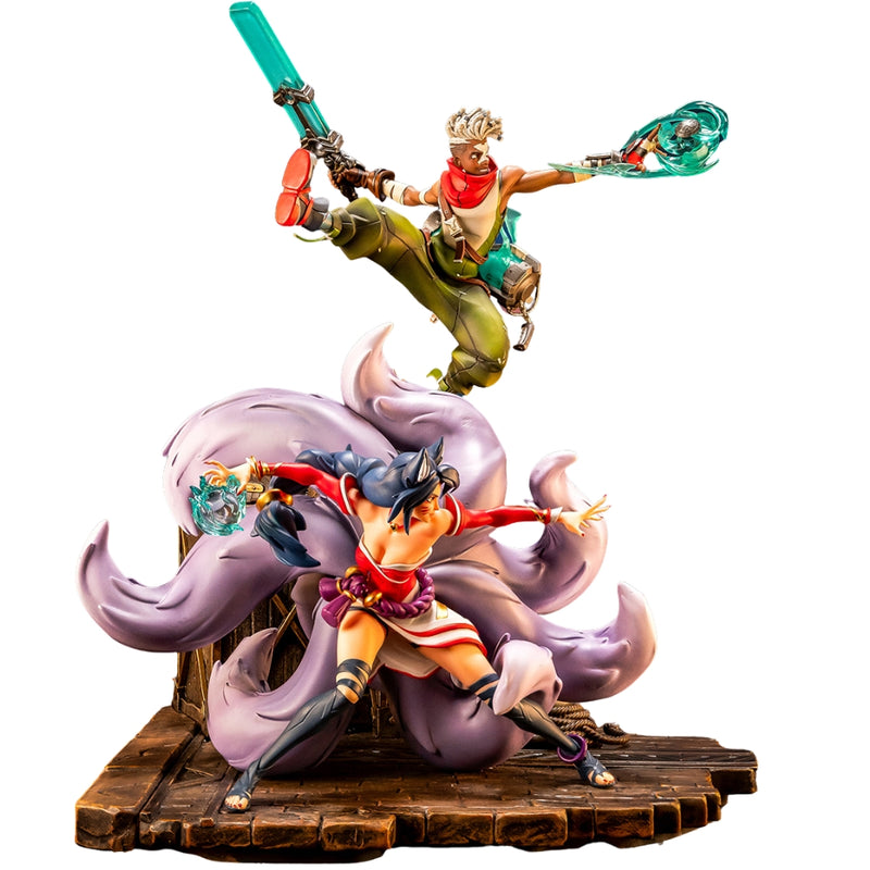 PureArts 2XKO: Ekko & Ahri diorama i skala 1/10