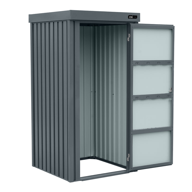 AXI Hector Premium Metal Haveopbevaringsskab 1300L Antracit
