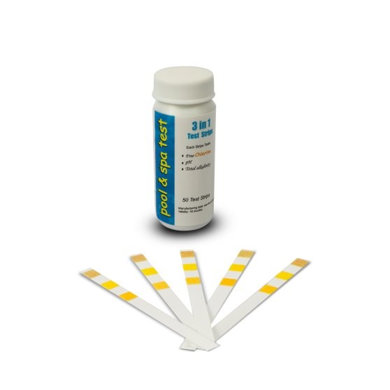EXIT pool test strips (50 stk) - 3-i-1