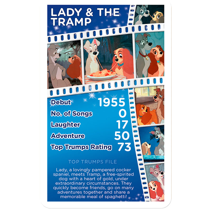 Winning Moves Disney Classics - Top Trumps brætspil