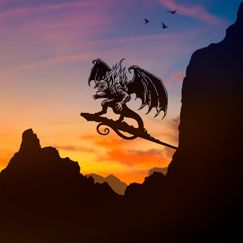 Weta Workshop The Lord Of The Rings Trilogy - Balrog Metalbird-silhuet