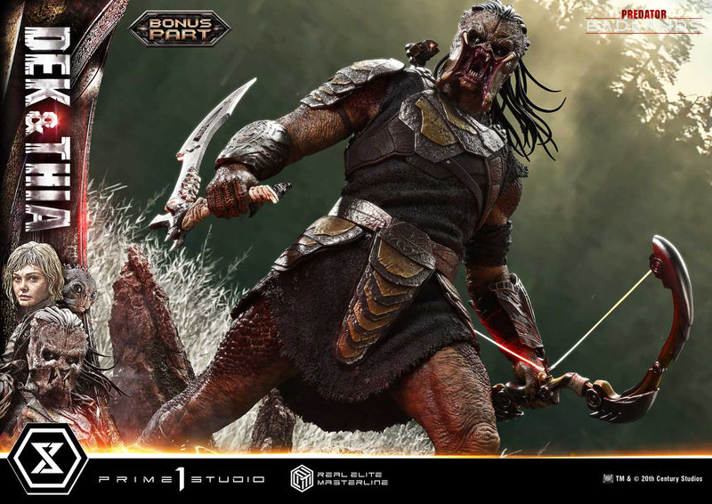 Prime 1 Studio Real Elite Masterline Predator: Badlands Dek & Thia DX Bonus Version