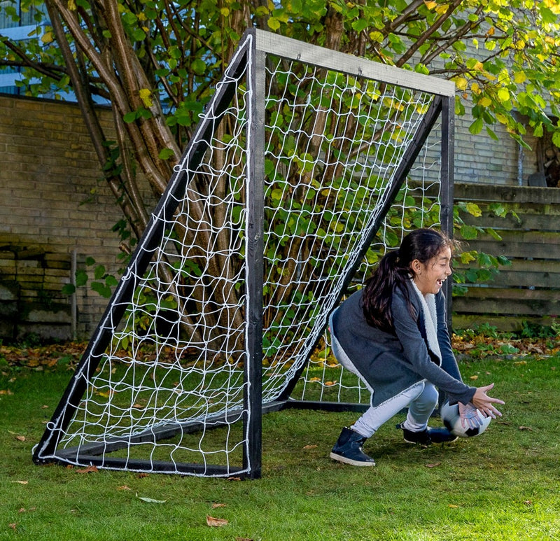 Pro Senior 200x160cm sort fodboldmål - Homegoal