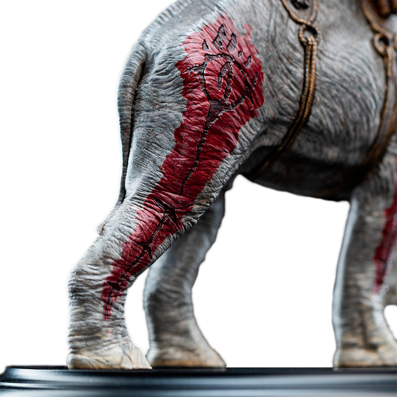 The Lord of the Rings Trilogy - miniaturestatue - Mumak in Battle