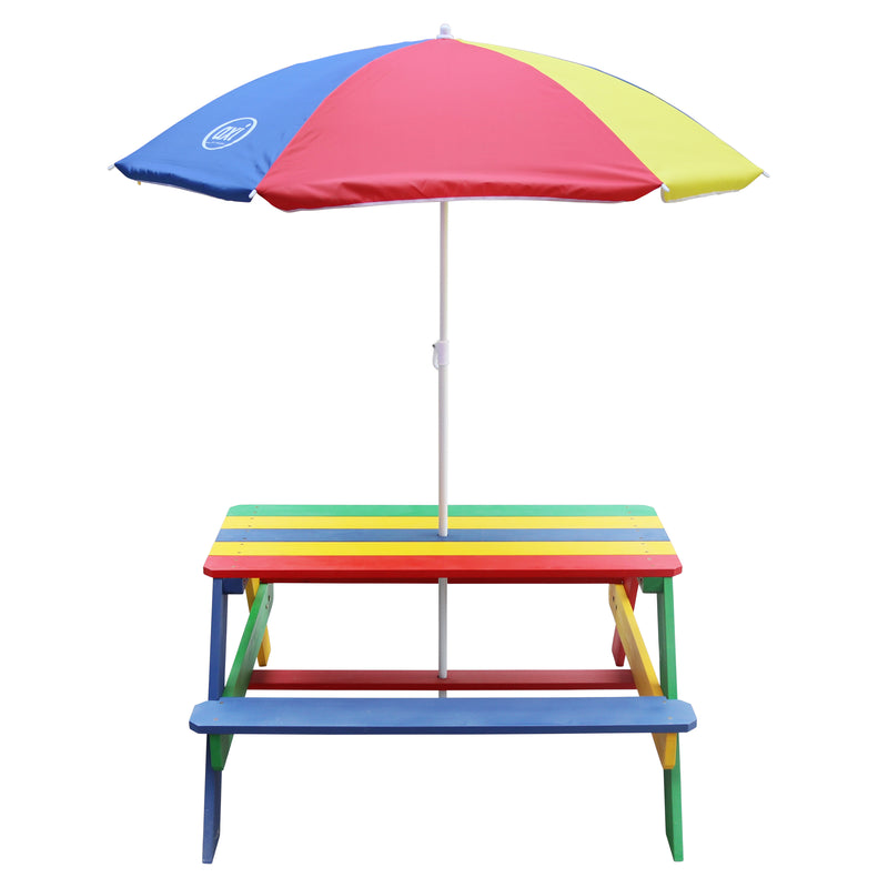 AXI Parasol Ø125 cm - Regnbue