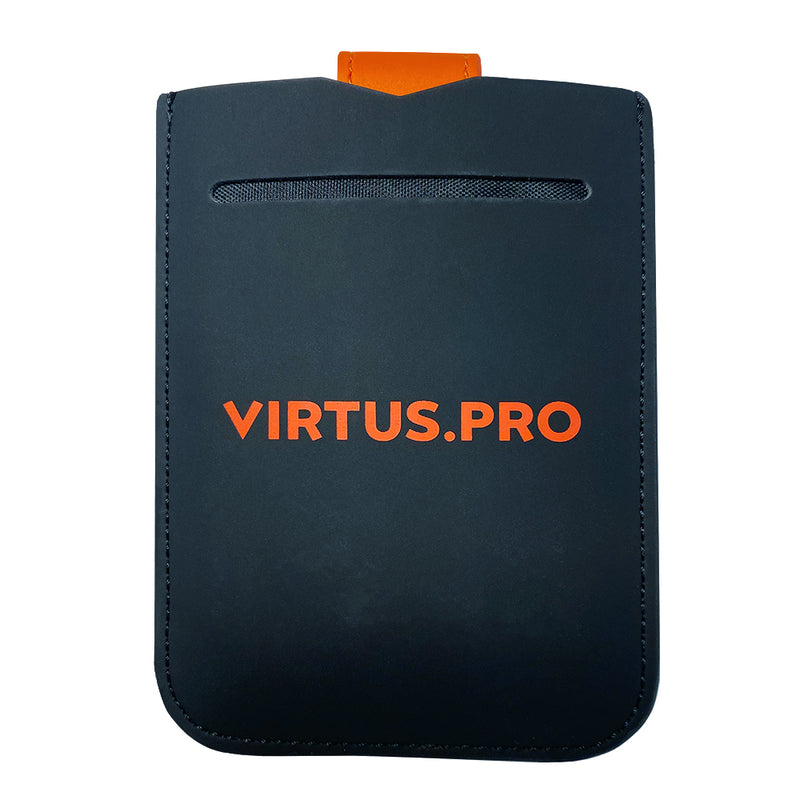 Virtus.pro kortholder soft touch, sort