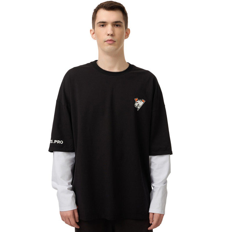 Virtus.pro basic collection langærmet trøje, hvid