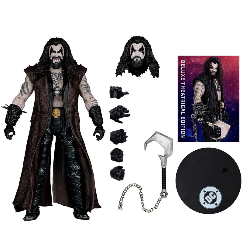 DC Multiverse Lobo (Supergirl Movie) 7 tommer actionfigur (Deluxe Theatrical Edition) McFarlane Toys
