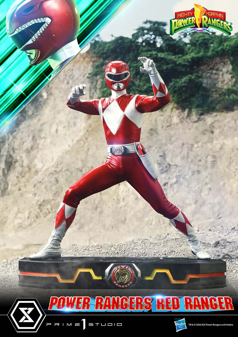 Prime 1 Studio Premium Masterline Mighty Morphin Power Rangers Red Ranger