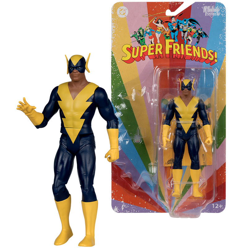 DC Retro Black Vulcan (Super Friends) 6 tommer actionfigur McFarlane Toys