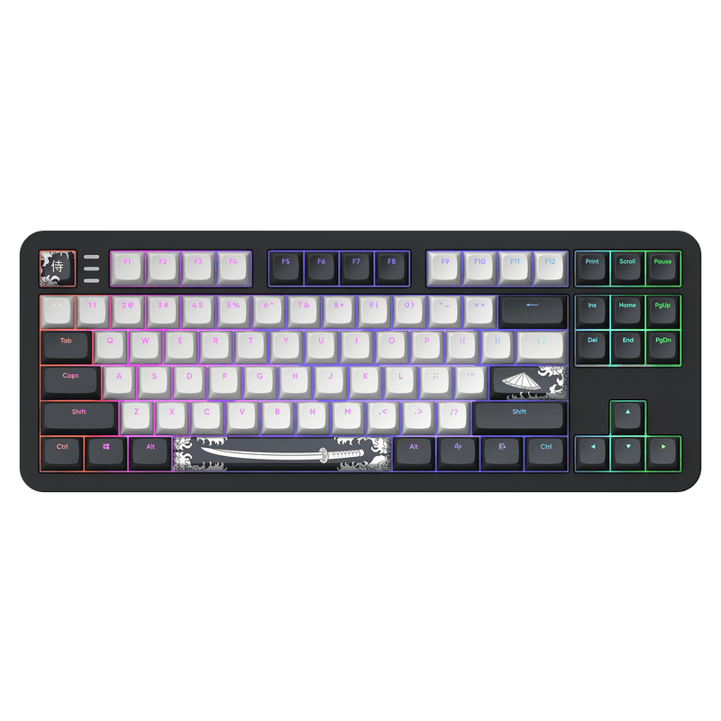 Dark Project ALU HE Bushido - Hall Effect-tastatur (ANSI)