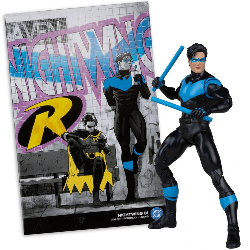 DC Direct Nightwing (Nightwing #81) 7 tommer actionfigur med tegneserie McFarlane Toys