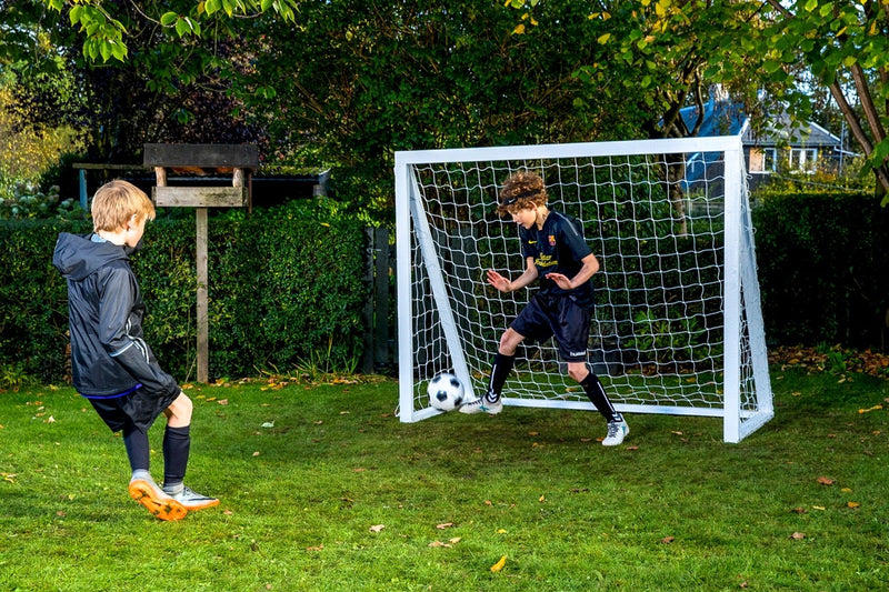 Homegoal Pro Senior Hvid fodboldmål 200 x 160 cm