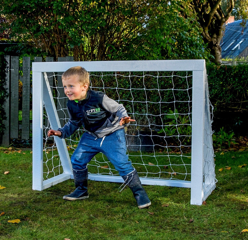 Homegoal Pro Micro Hvid fodboldmål 125 x 100 cm
