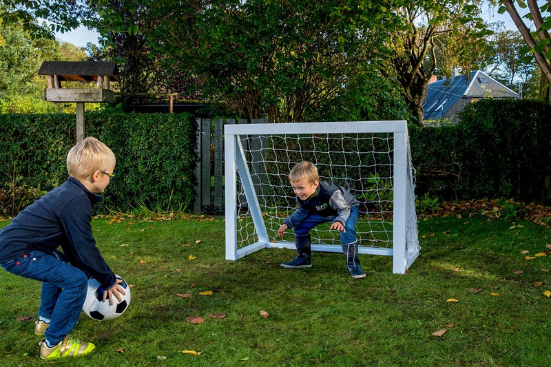 Homegoal Pro Micro Hvid fodboldmål 125 x 100 cm