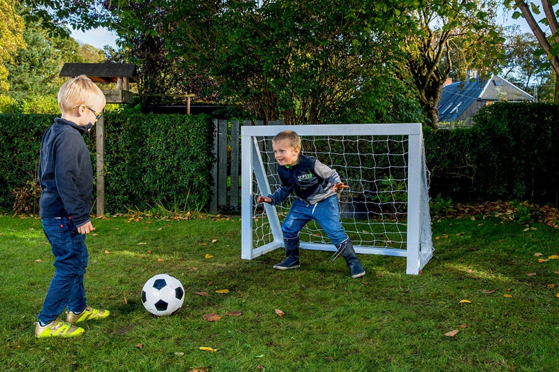 Homegoal Pro Micro Hvid fodboldmål 125 x 100 cm