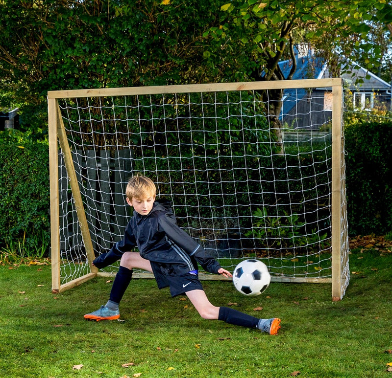 Homegoal Classic Senior Natur fodboldmål 200 x 160 cm