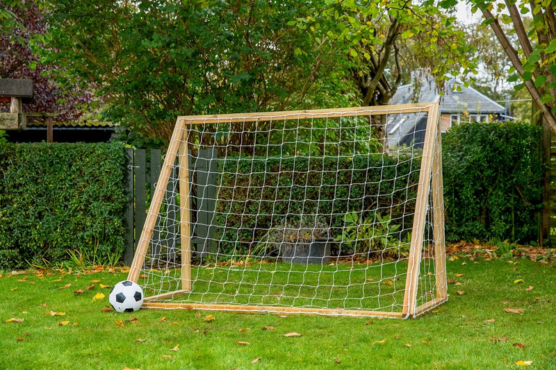 Homegoal Classic Junior Natur fodboldmål 175 x 140 cm