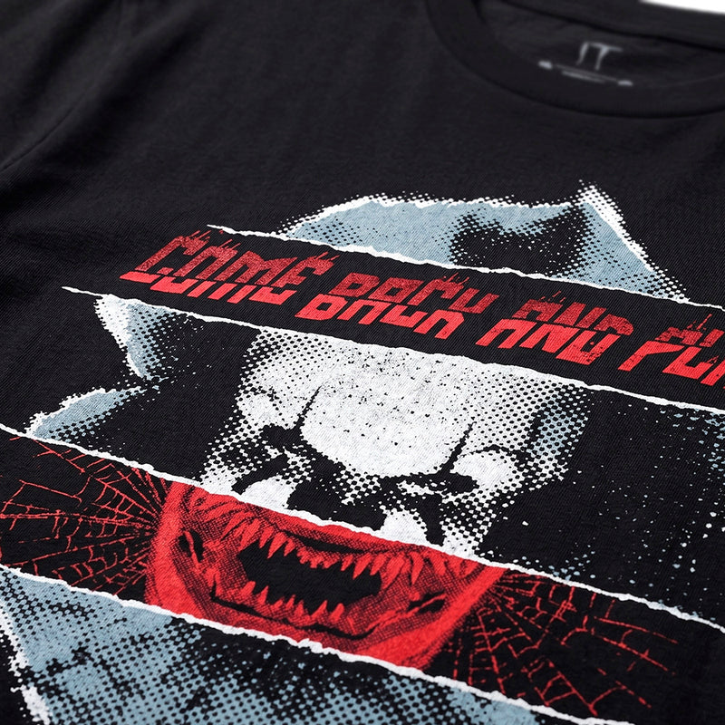 IT T-shirt - Pennywise Come Back and Play, sort