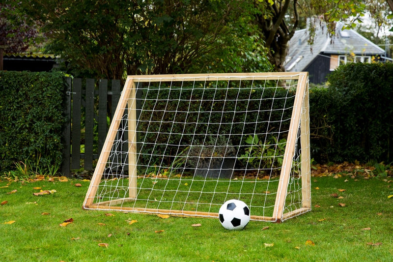 Homegoal Classic Mini Natur fodboldmål 150 x 120 cm