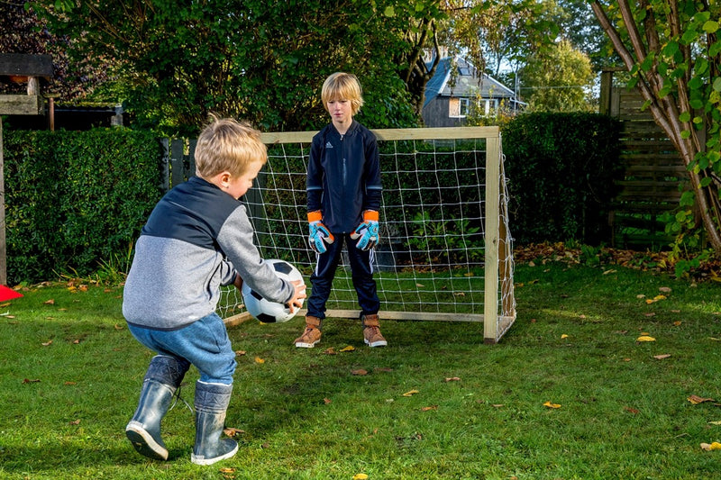 Homegoal Classic Mini Natur fodboldmål 150 x 120 cm