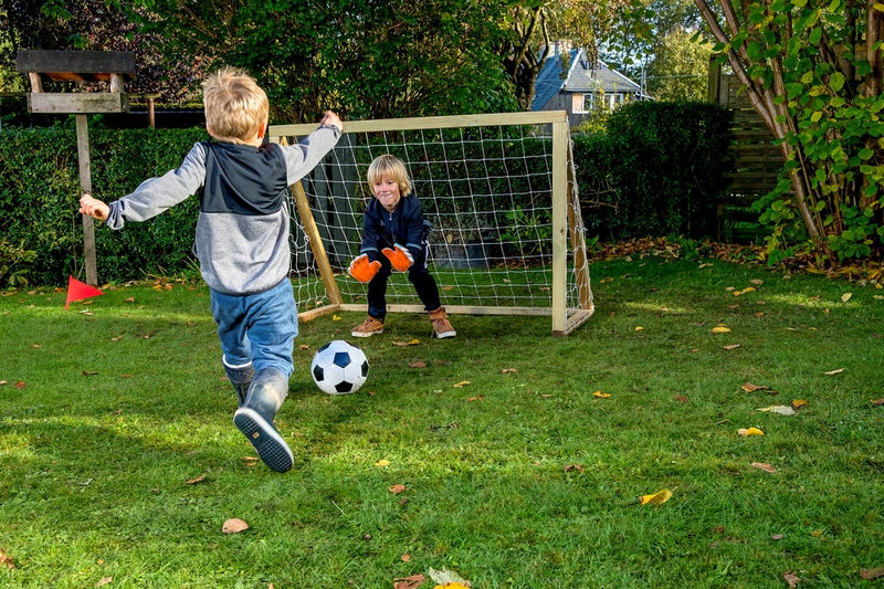 Homegoal Classic Mini Natur fodboldmål 150 x 120 cm