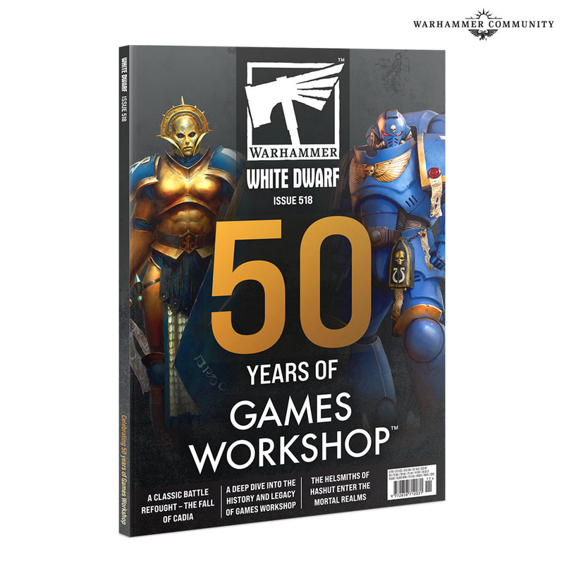 WHITE DWARF 518 (NOV-25) (ENGELSK) Det officielle Warhammer-magasin