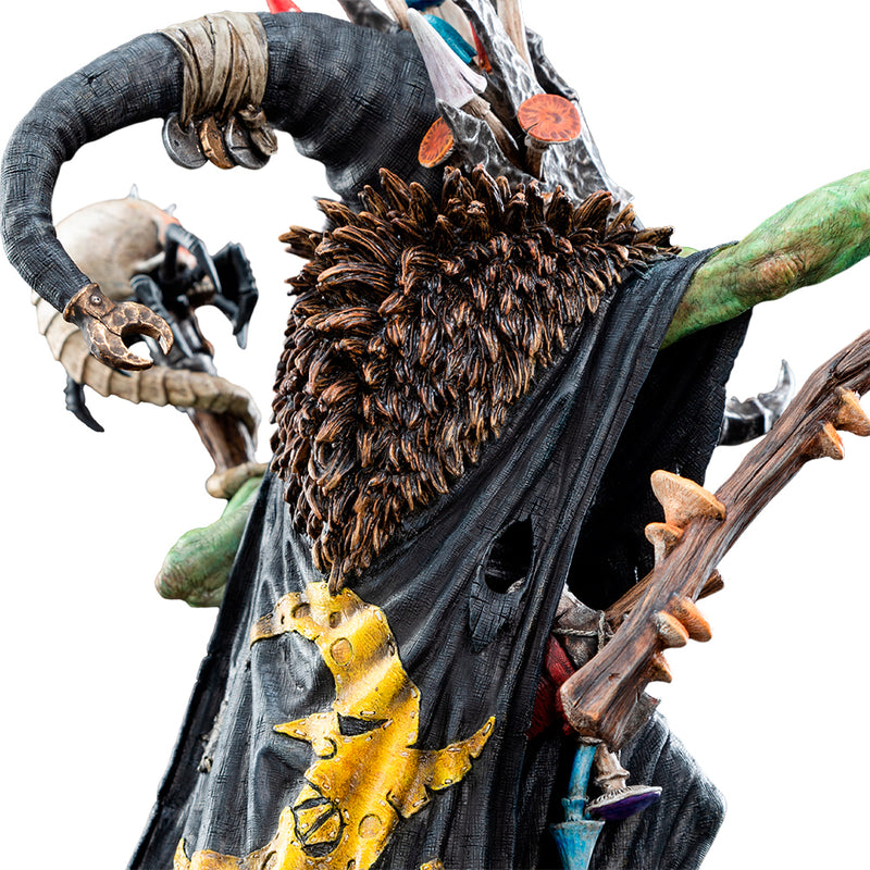 Weta Workshop Warhammer: Age Of Sigmar - Skragrott The Loonking statue - skala 1:6