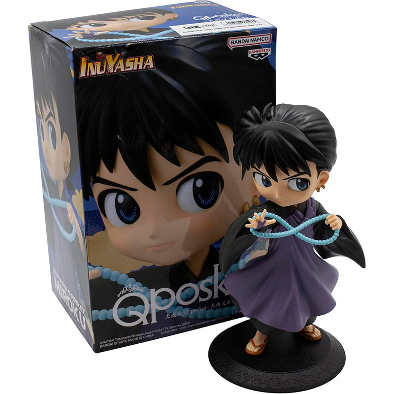 Bandai Banpresto Inuyasha - Q posket-Inuyasha&Miroku-(B:Miroku) figur