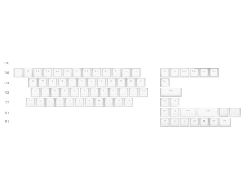 Dark Project x GeekBoy tastaturtaster (keycaps) - 2 skins i 1 sæt [ANSI & ISO]
