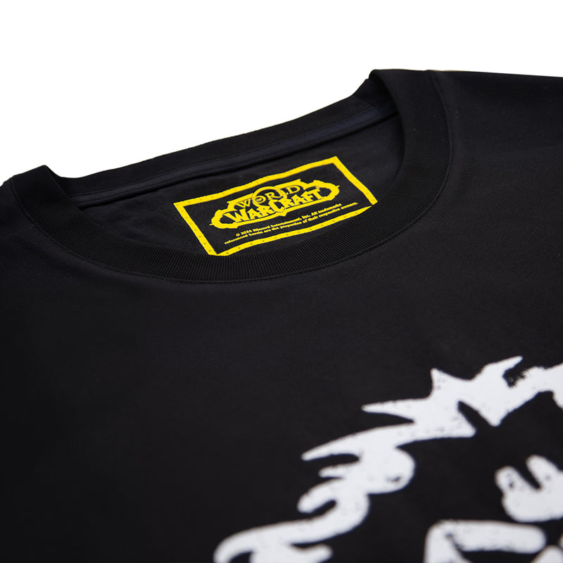 World of Warcraft Alliance Classic T-shirt, farve: sort, størrelse: