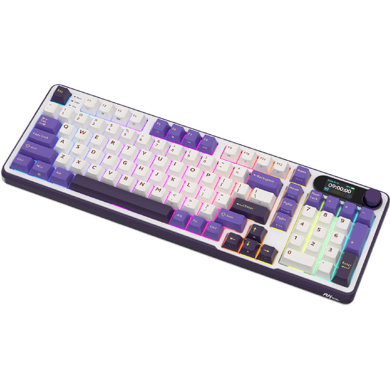 Royal Kludge S98 TFT taktil 98K Blackberry - RGB ANSI (ENG) trådløs