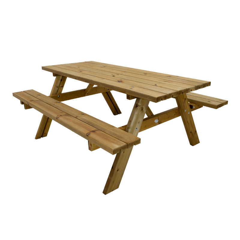 AXI Julie Picnicbord i træ Classic 177 x 154 cm - Brun