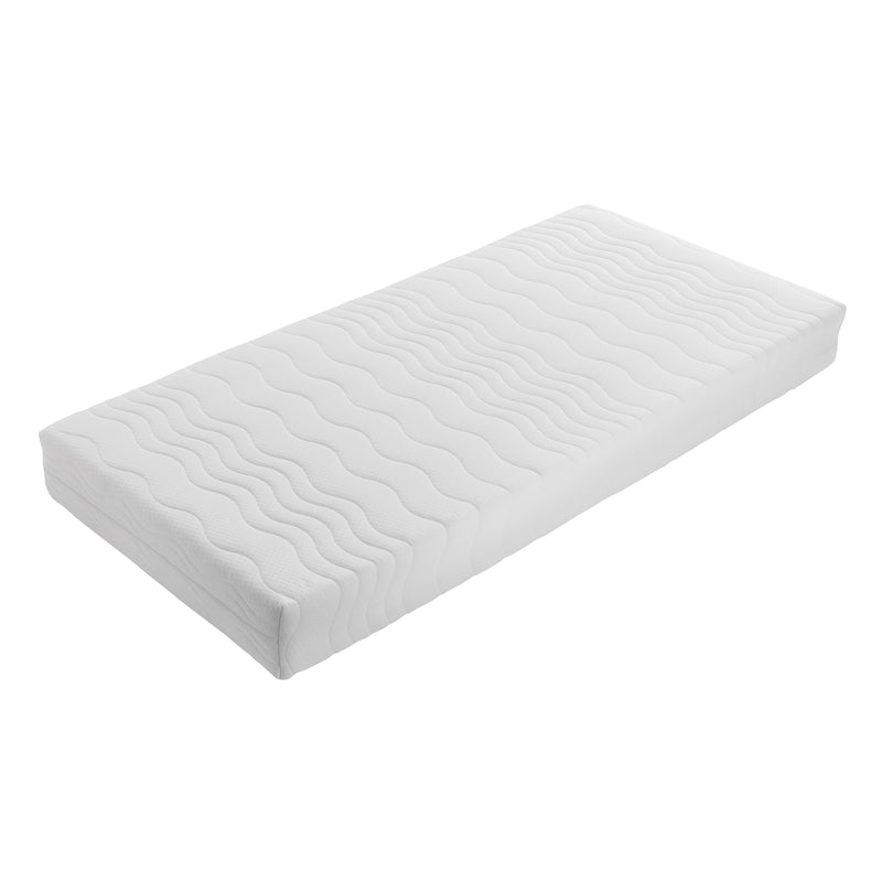 Sunny Beau Hushusseng med Opbevaringsskuffe Brun/Hvid – Med Madras