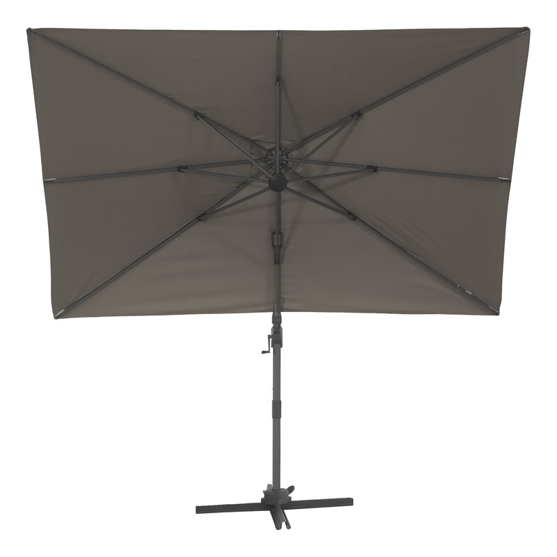AXI Nyra Hængeparasol 200x300 cm Antracit/Taupe