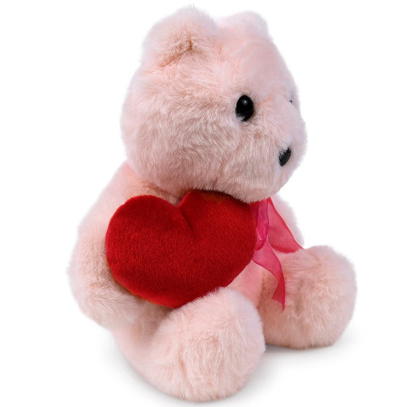 Plysdyr WP MERCHANDISE bjørn Ellie med hjerte 21cm