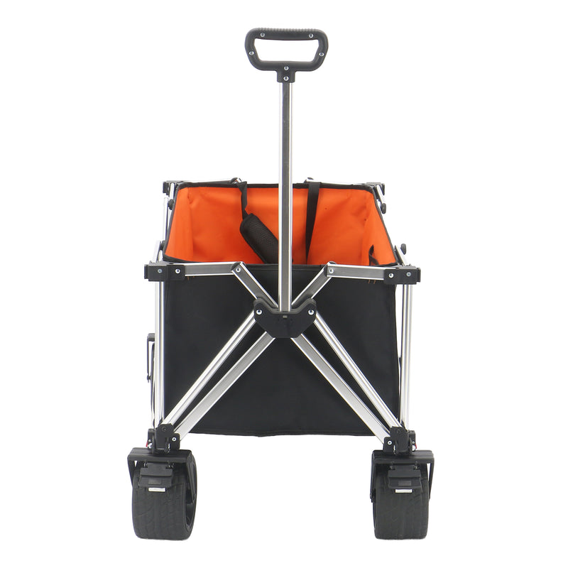 AXI SB151 sammenklappelig Strandvogn Aluminium - Sort/orange