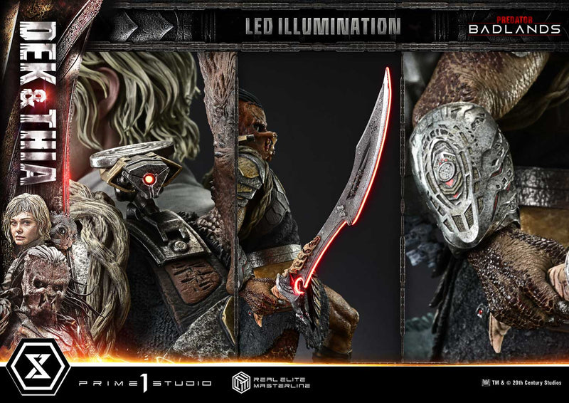 Prime 1 Studio Real Elite Masterline Predator: Badlands Dek & Thia