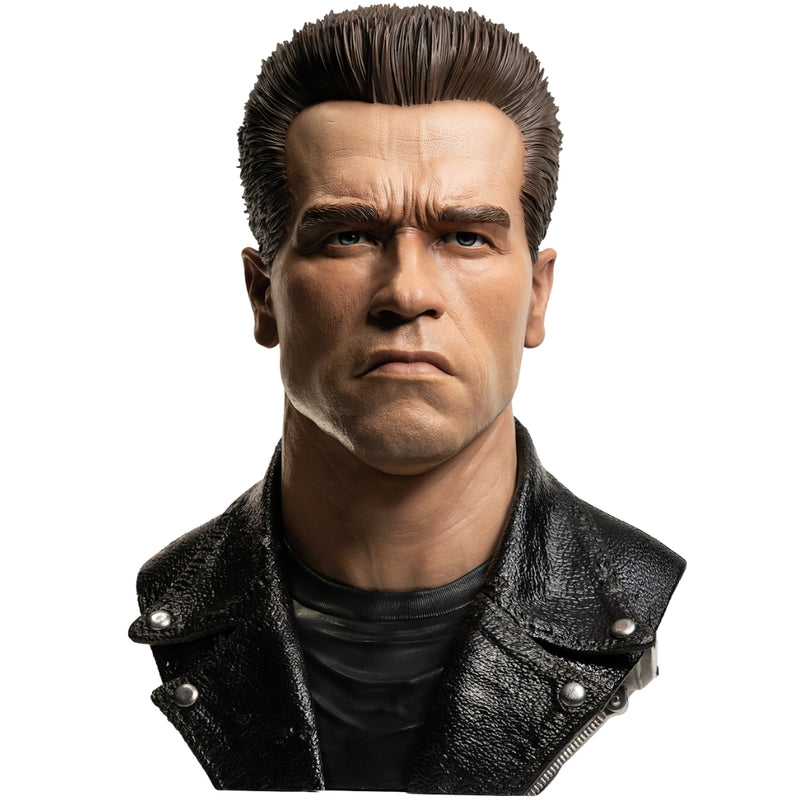 PureArts Terminator 2: T-800 Model 101 kunstmaske i skala 1/1