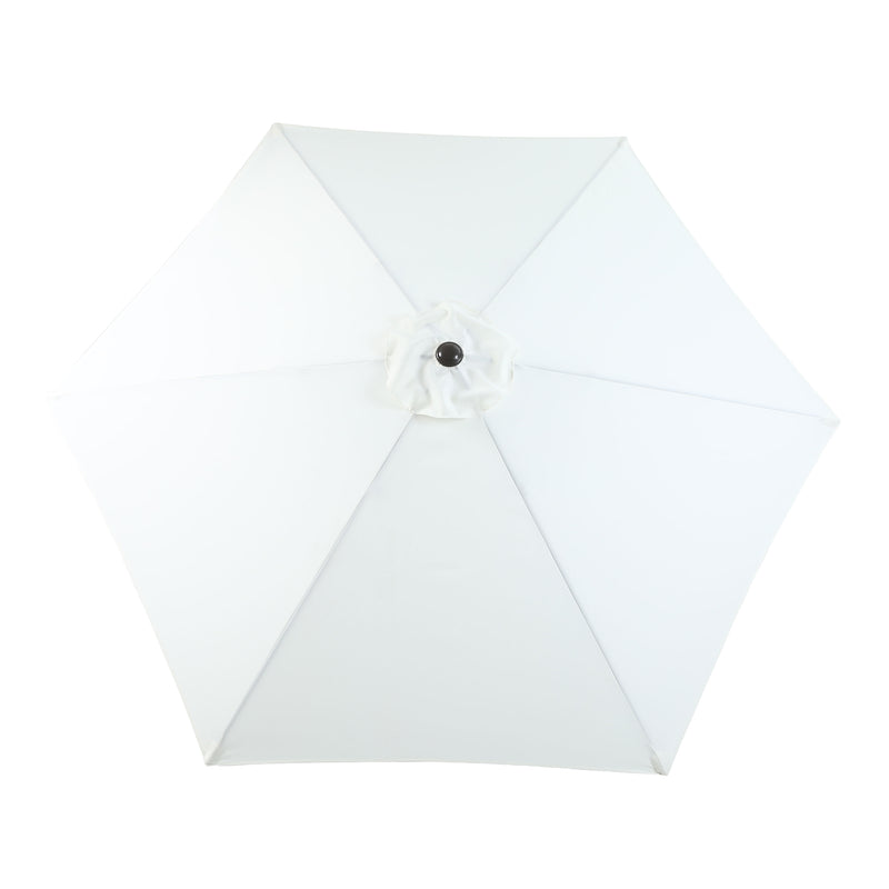 AXI Noor Markedsparasol Ø 300cm Egetræslook/Beige