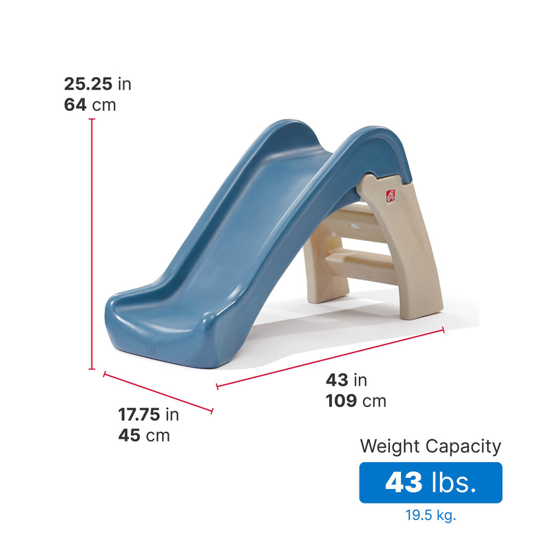 Step2 Play & Fold Jr Slide Sammenklappelig Rutsjebane