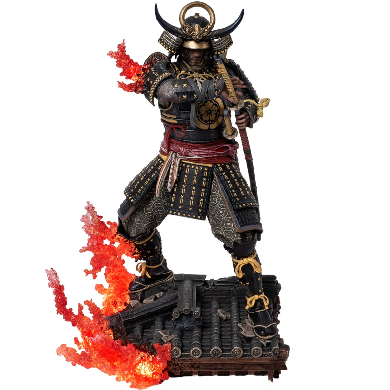 PureArts Assassin's Creed Shadows - Animus Yasuke statue skala 1/8
