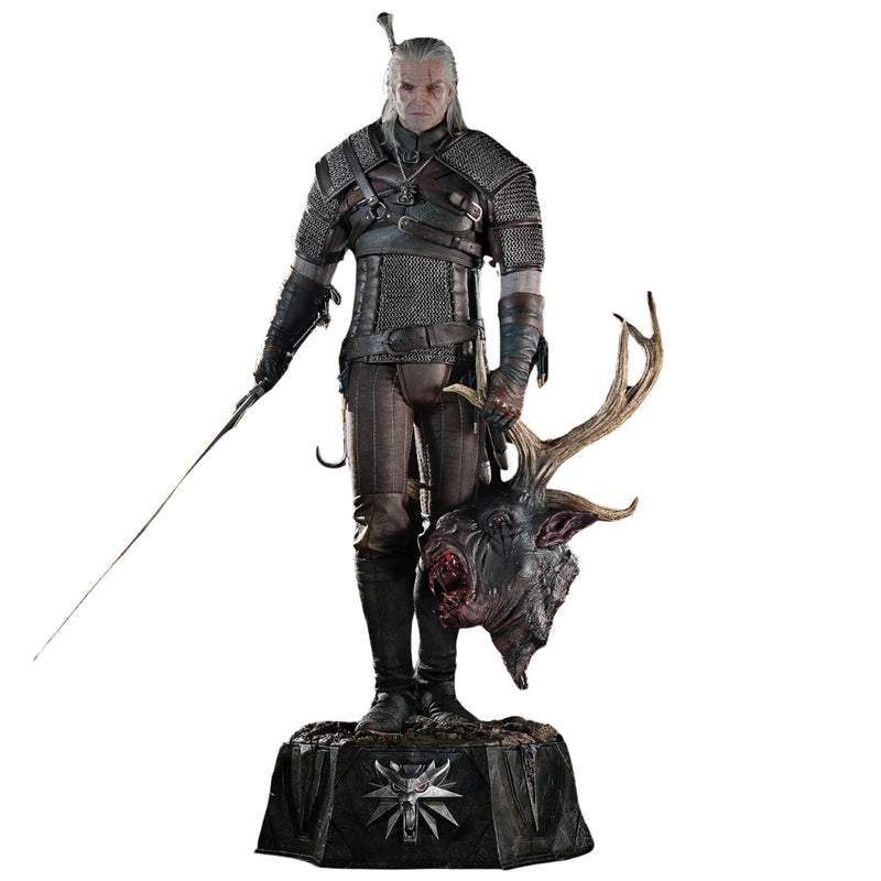 PureArts The Witcher 3: Wild Hunt - Geralt of Rivia statue skala ½ Prestige Line