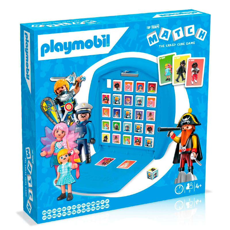 Winning Moves Playmobil - Top Trumps Match flersproget