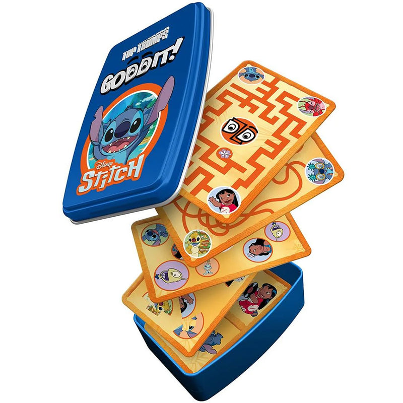 Winning Moves - Goddit! Stitch Top Trumps (flersproget)