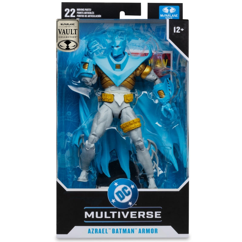 DC Multiverse Azrael Batman Armor 7 tommer actionfigur McFarlane Vault