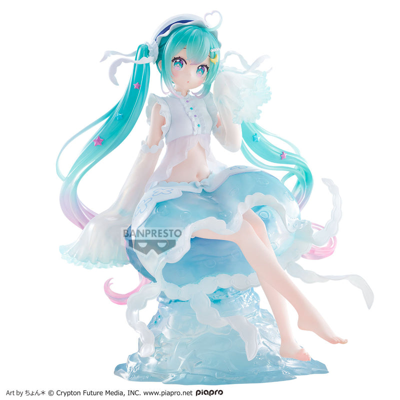 Bandai Hatsune Miku Banpresto Evolve Clearluxe-Jellyfish-figur