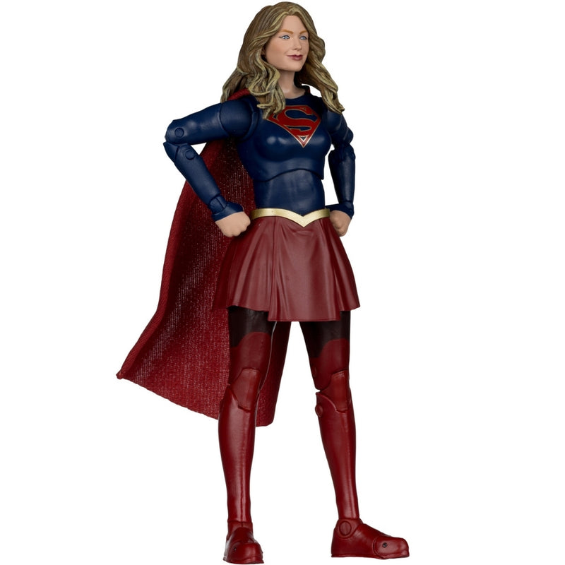 DC Multiverse Supergirl (TV Show) 7 tommer actionfigur McFarlane Deluxe Theatrical Edition