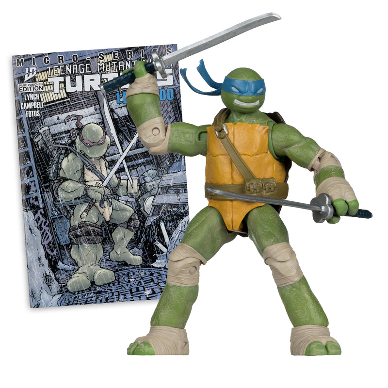 Teenage Mutant Ninja Turtles (P. Punchers) Leonardo 5 tommer actionfigur med tegneserie McFarlane Toys